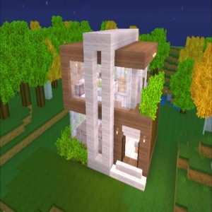 cách xây nhà trong mini world